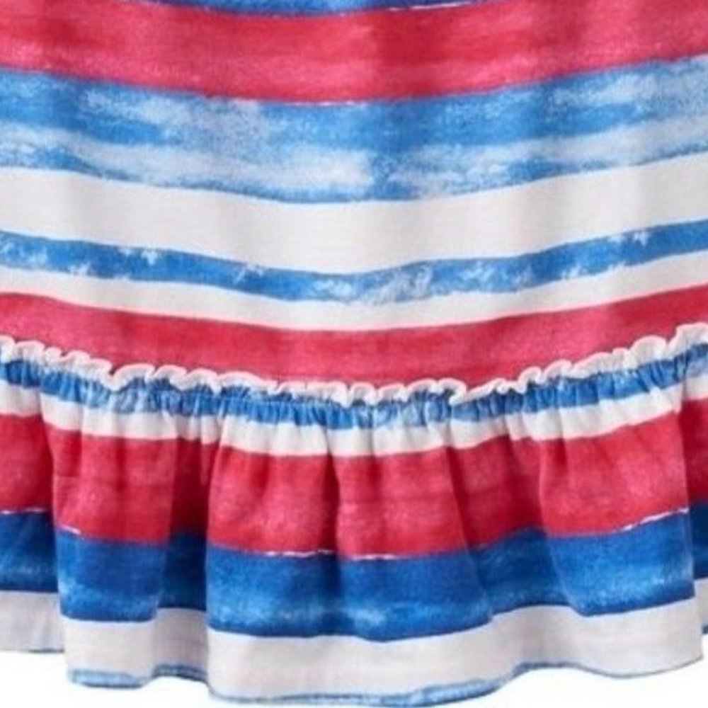 Girls Chaps Dress Patriotic Nautical Flair New - Picture 3 of 4